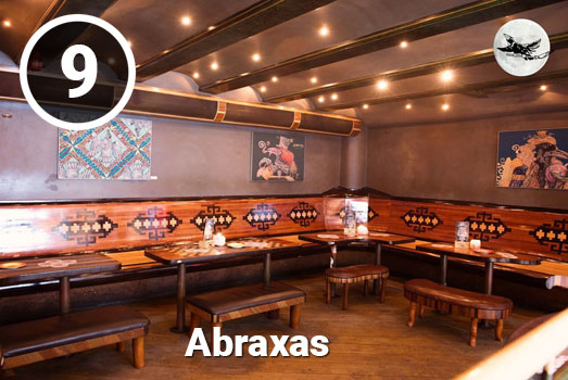 Coffeeshop Abraxas in Amsterdam. Coffeeshop Abraxas in Amsterdam.