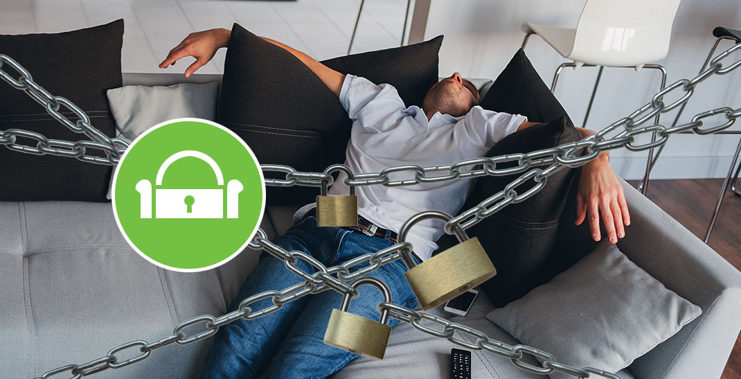 Een couch lock: wat is het en hoe voorkom je het?