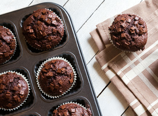 Wiet muffins met chocoladestukjes. Wiet muffins met chocoladestukjes.
