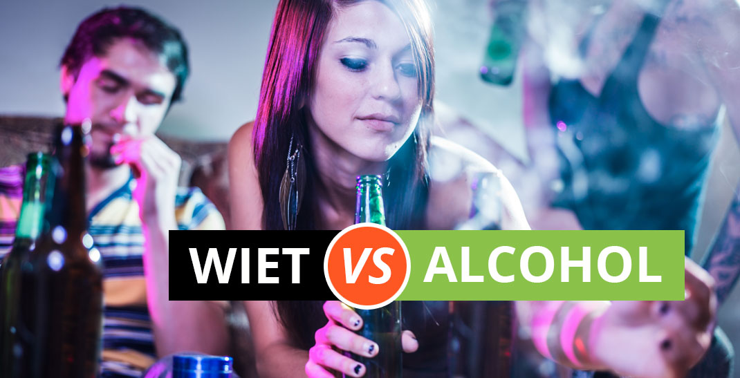 Wiet VS Alcohol - Ontdek de verschillen