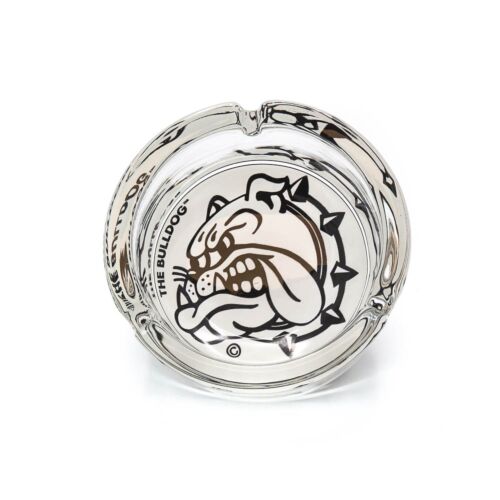 Original Glass Ashtray The Bulldog