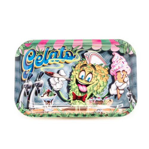 Gelato Rolling Tray Medium