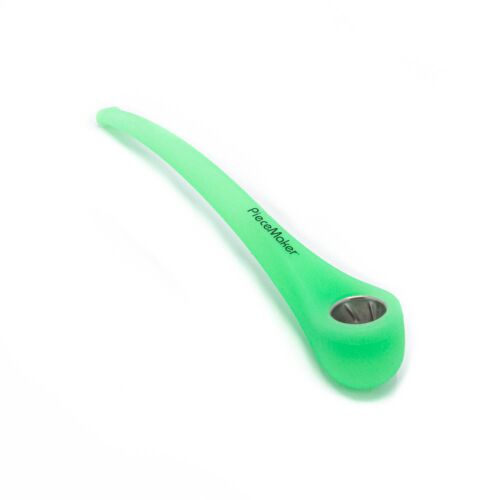Green Glow Konjurer Siliconen Pijp - PieceMaker