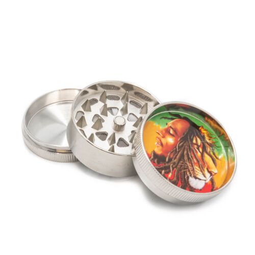 Grinder Metal 3 Part Bob Marley
