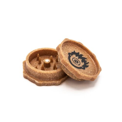 Hemp Plastic Grinder ZigZag 40mm