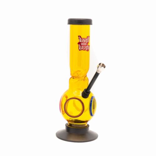 Ice Twist Bong Yellow - Basil Bush
