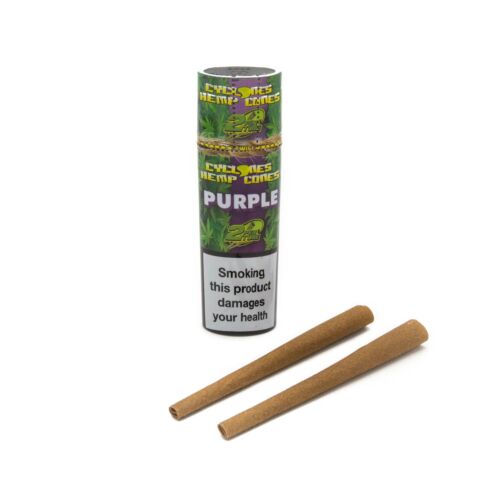 Cyclones Hemp Cones Purple