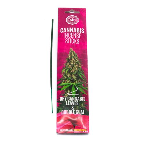 Bubblegum Scented Cannabis Incense Sticks 