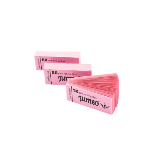 Jumbo Pink Rolling Tips