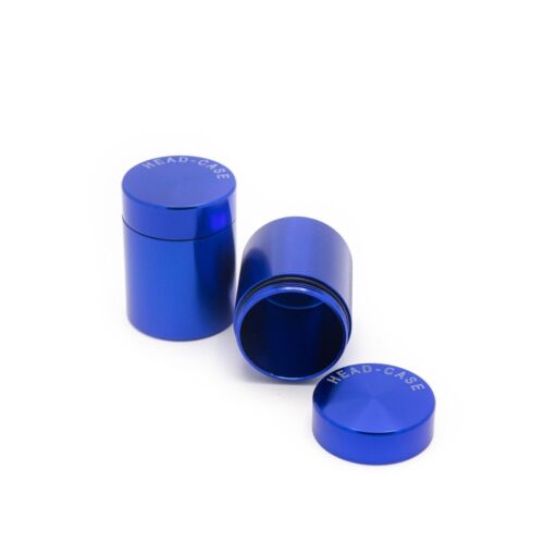 Metal Stash Pot Blue - HeadCase