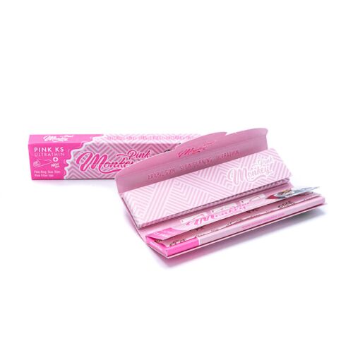 Monkey King Bubble Gum Touch and Smell Rolling Papers with Tips
