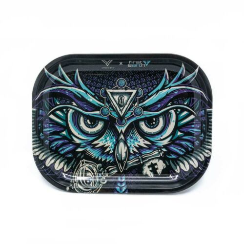 Owl Small Rolling Tray - V-Syndicate