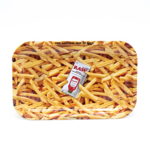 Metal Tray French Fries - Raw