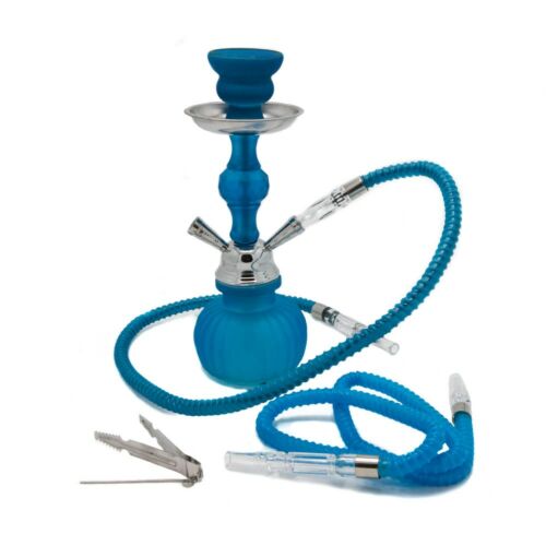 Sahbi Shisha Fluor Blauw 2 Slangen - Sahbi Shishas