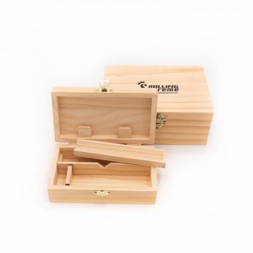 Wooden Rolling Box 15,5 x 8,5 x 4,5 - Rolling Supreme