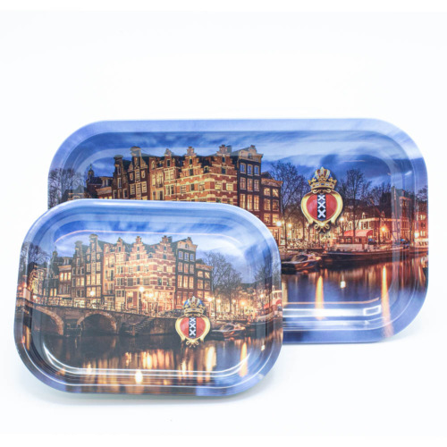 Amsterdam Canal Rolling Tray Large Formaat