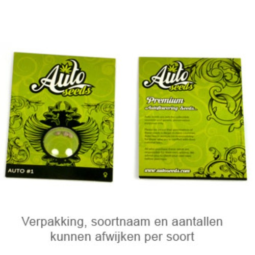 Auto Chemdog Autoflower - Auto Seeds verpakking