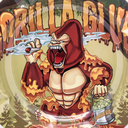 Best Buds Gorilla Glue Metal Ashtray 14CM Detail