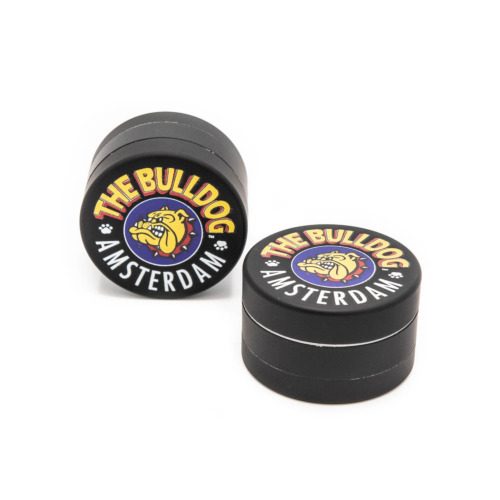 The Bulldog Grinder 35MM Black Amsterdam Metal 3-Part Design