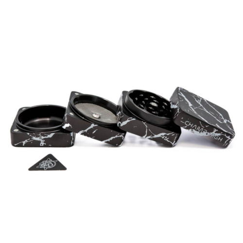 Champ High Marble Square Grinder Detail