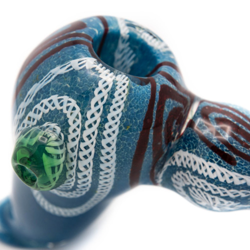 Color Glass Pipe Bubbler Medium close-up