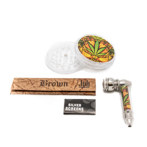 Colourfull Leaf Gift Set 28,5 x 18,5 Variatie