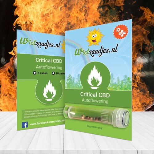 Critical CBD Autoflower Huismerk verpakking
