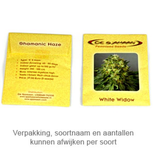 Widow Ryder autoflower - De Sjamaan verpakking