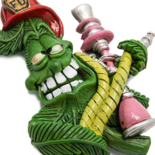 Fireman Magneet - Cannabuds close-up