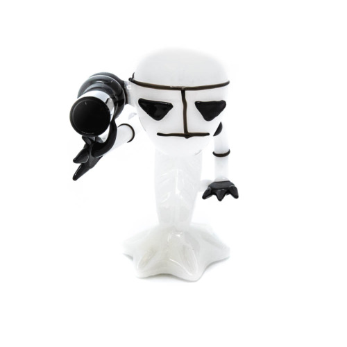 Glass Alien Bong Bazooka Voorkant