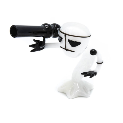 Glass Alien Bong Bazooka