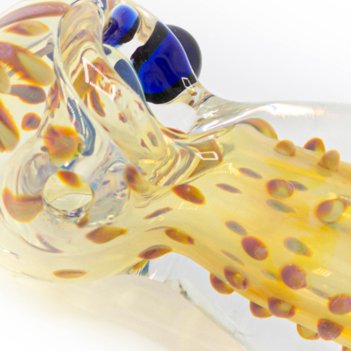 Glass Pipe Octo Dots Detail