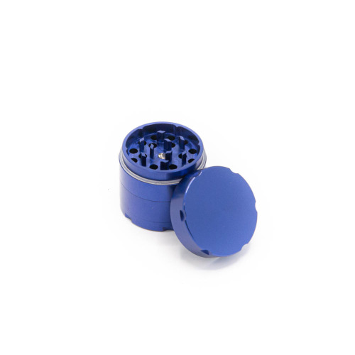 Aluminium Grinder Blauw 4-delig - Basil Bush