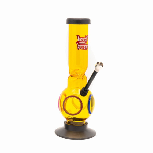 Ice Twist Bong Yellow - Basil Bush