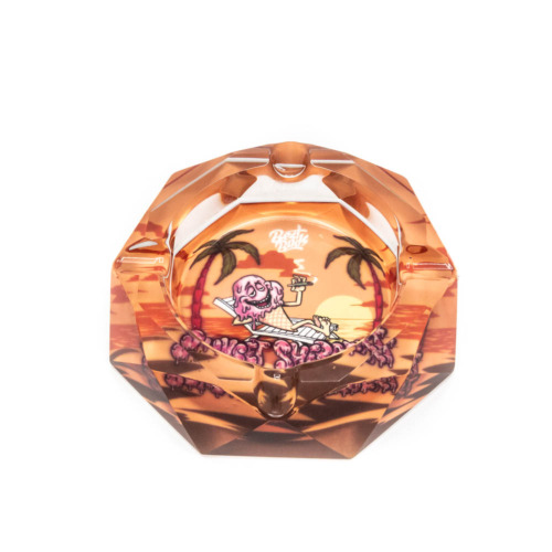 Best Buds Crystal Ashtray Sunset Sherbert Hoek