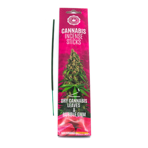 Bubblegum Scented Cannabis Incense Sticks 