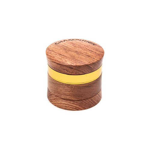Champ High Wooden And Gold Grinder Dicht