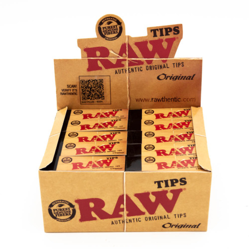 RAW Authentic Original Tips Display
