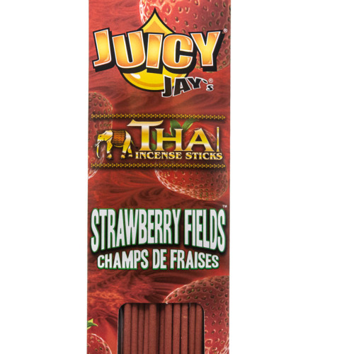 Thai Incense Sticks - Strawberry Fields Juicy Jays Voorkant