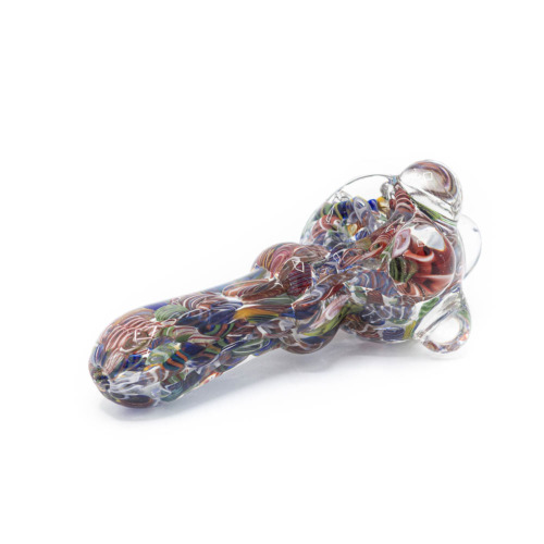 Knobbly Multicolor Wietpijpje Zijkant