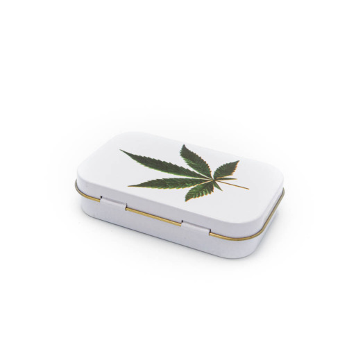 Leaf White Tabak Blikje