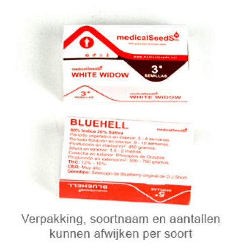 Mendocino Purple Kush - Medical Seeds verpakking