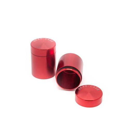 Metal Stash Pot Red - HeadCase