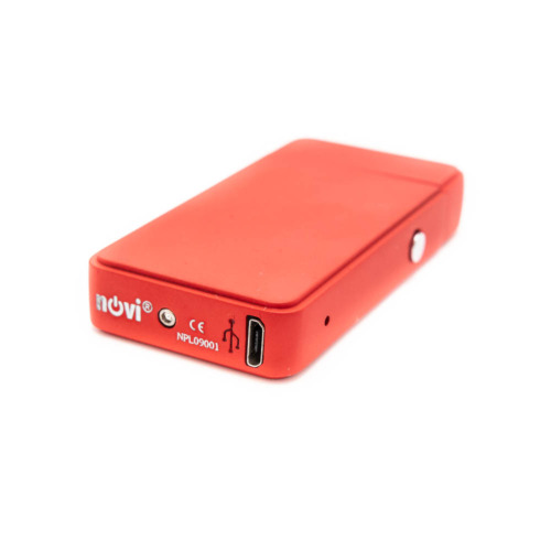 Novi Plasma Lighter Mat Red Oplader