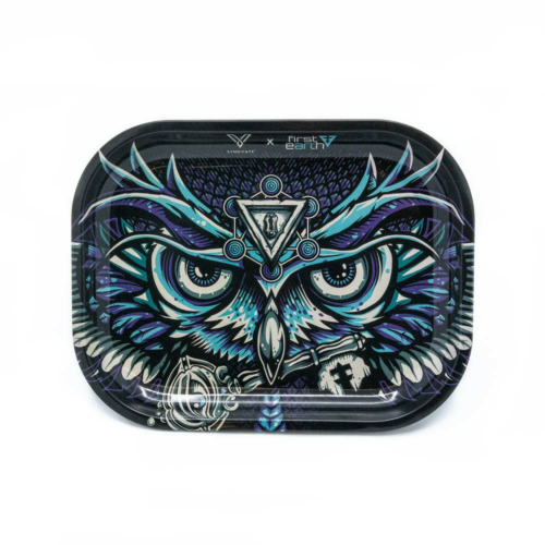 Owl Small Rolling Tray - V-Syndicate