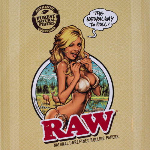 Raw Rolling Tray Girl Detail