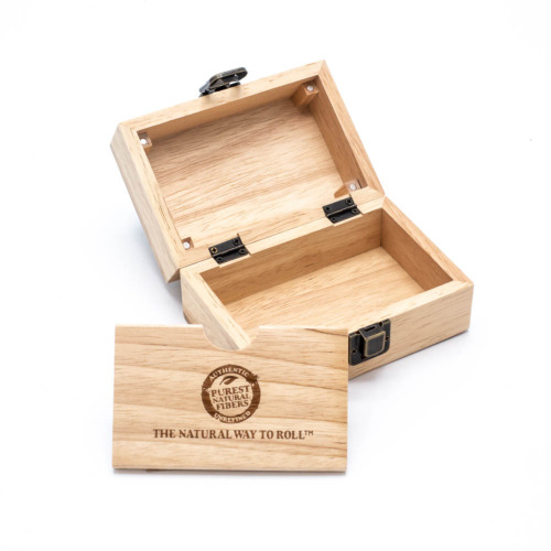 Raw Wooden Box Small Variatie