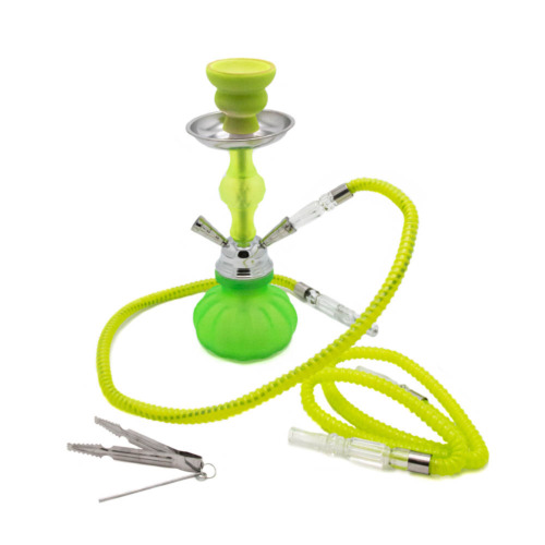 Sahbi Shisha Fluor Groen 2 Slangen - Sahbi Shishas