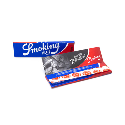 Smoking Vloei Kingsize Blue (50 pcs box) Detail