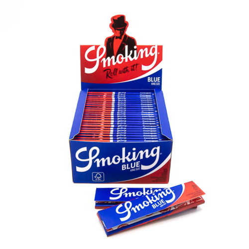 Smoking Vloei Kingsize Blue (50 pcs box)